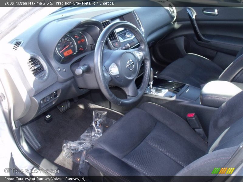 Precision Gray Metallic / Charcoal 2009 Nissan Maxima 3.5 S