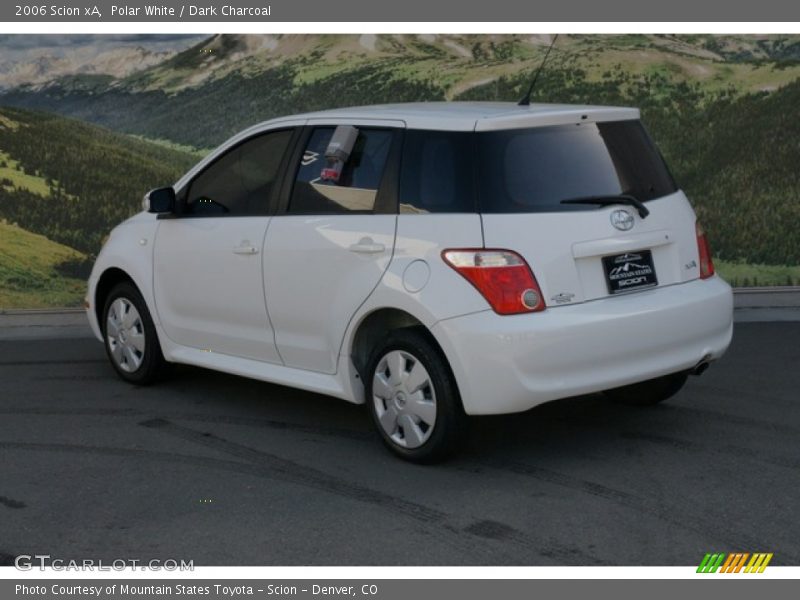 Polar White / Dark Charcoal 2006 Scion xA