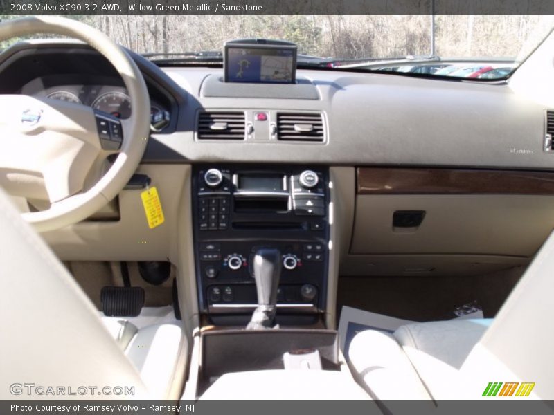 Willow Green Metallic / Sandstone 2008 Volvo XC90 3.2 AWD