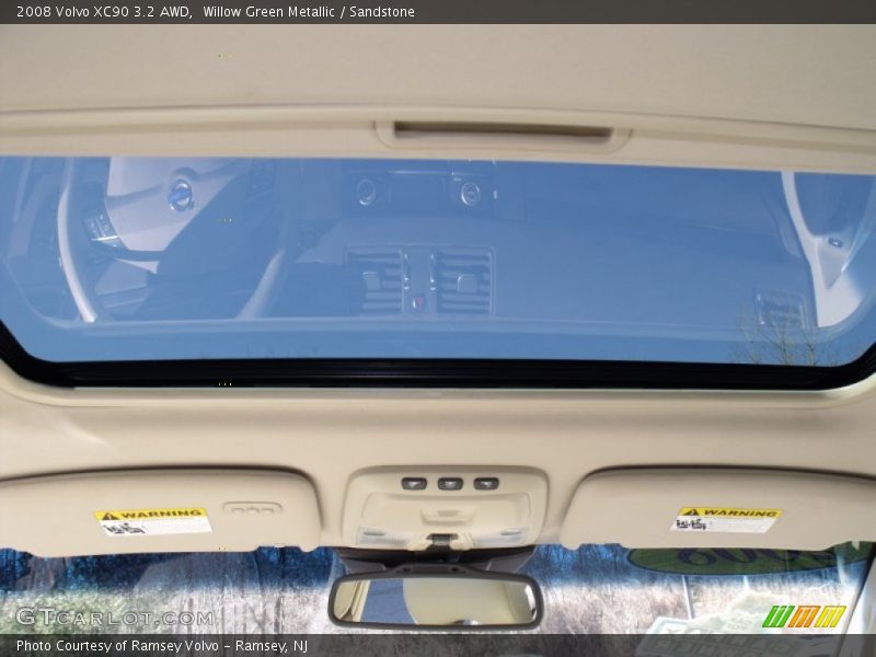 Willow Green Metallic / Sandstone 2008 Volvo XC90 3.2 AWD