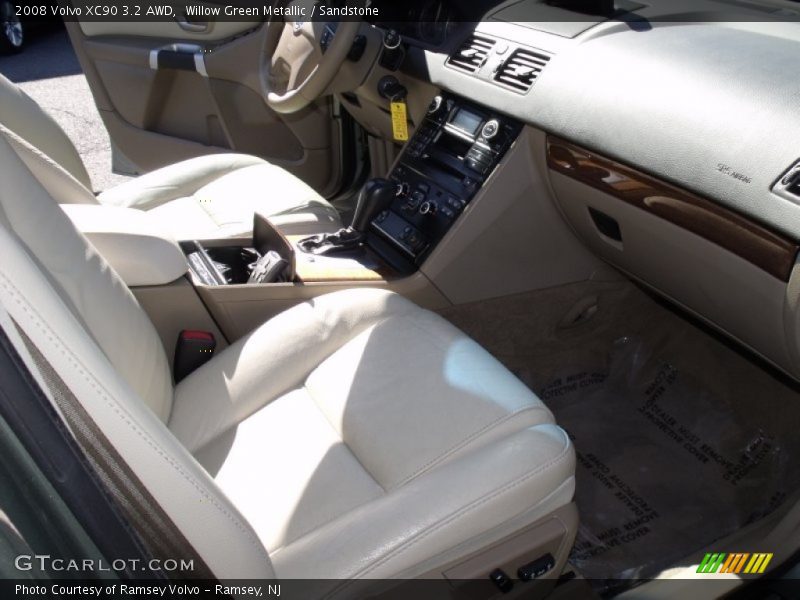 Willow Green Metallic / Sandstone 2008 Volvo XC90 3.2 AWD