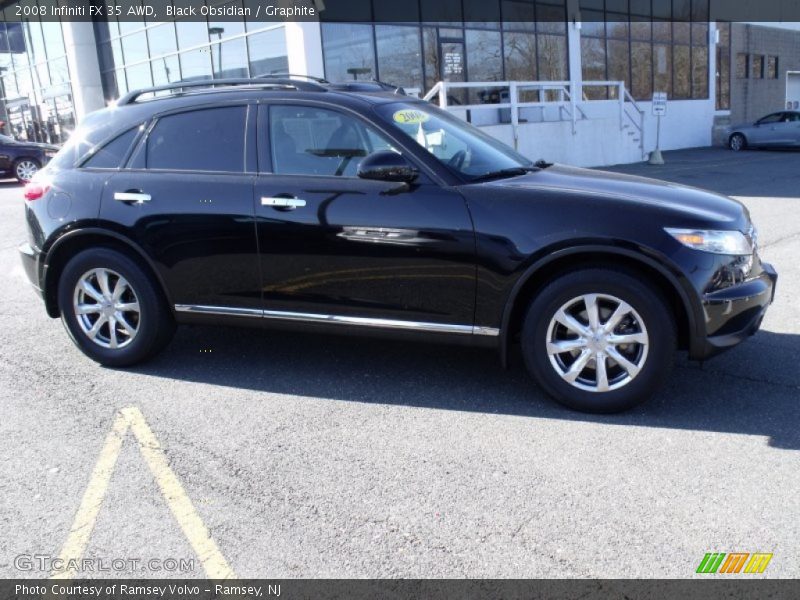 Black Obsidian / Graphite 2008 Infiniti FX 35 AWD