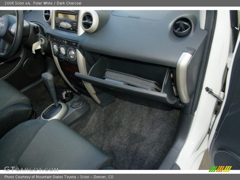 Polar White / Dark Charcoal 2006 Scion xA