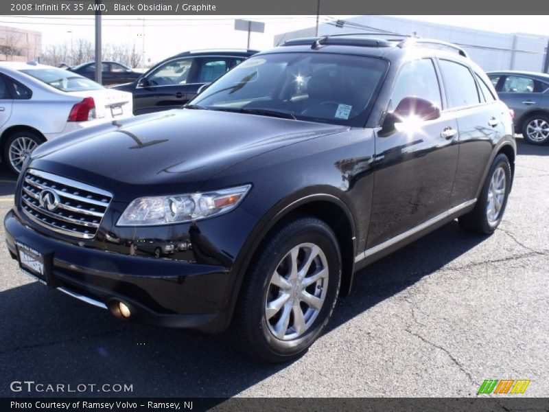 Black Obsidian / Graphite 2008 Infiniti FX 35 AWD