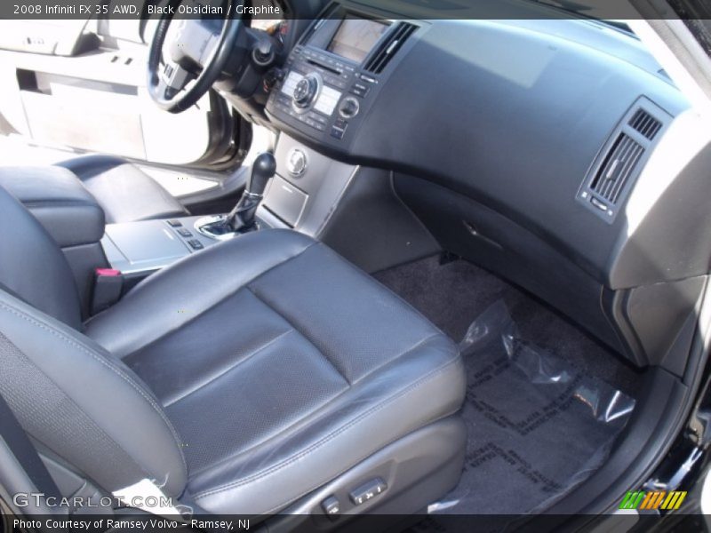 Black Obsidian / Graphite 2008 Infiniti FX 35 AWD