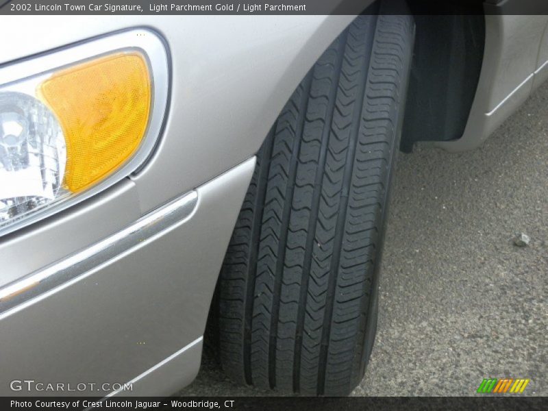 Light Parchment Gold / Light Parchment 2002 Lincoln Town Car Signature