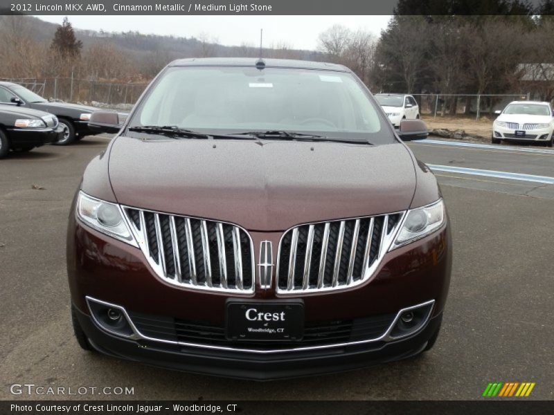 Cinnamon Metallic / Medium Light Stone 2012 Lincoln MKX AWD