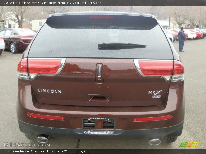Cinnamon Metallic / Medium Light Stone 2012 Lincoln MKX AWD