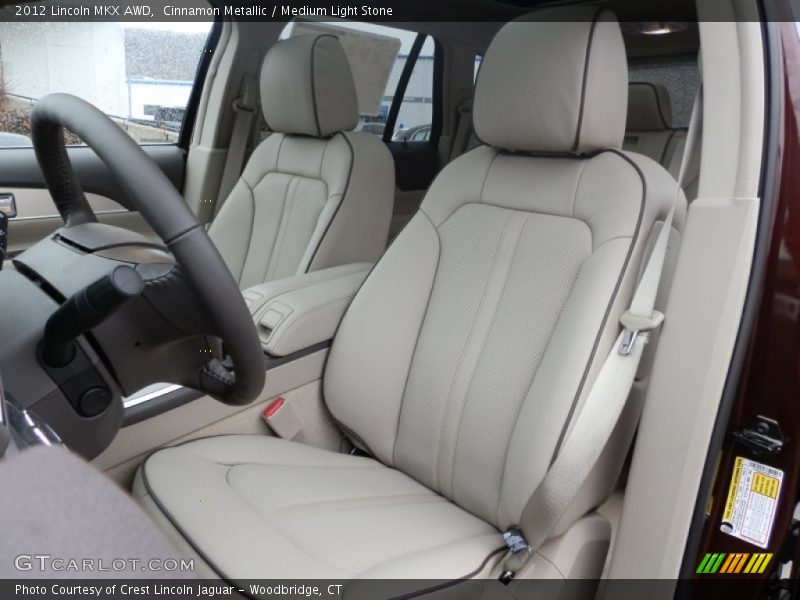 Cinnamon Metallic / Medium Light Stone 2012 Lincoln MKX AWD