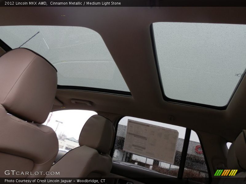 Cinnamon Metallic / Medium Light Stone 2012 Lincoln MKX AWD
