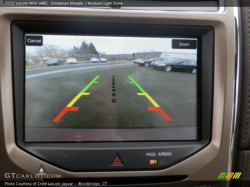 Cinnamon Metallic / Medium Light Stone 2012 Lincoln MKX AWD