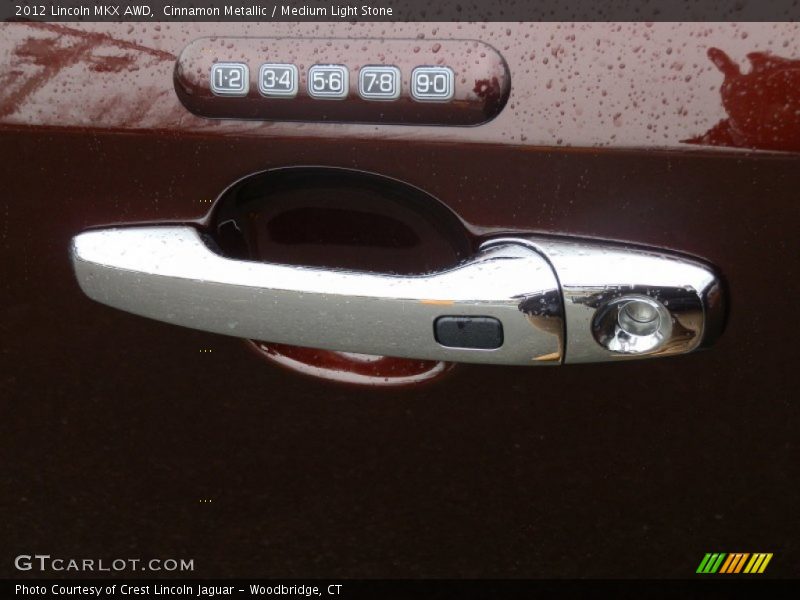 Cinnamon Metallic / Medium Light Stone 2012 Lincoln MKX AWD