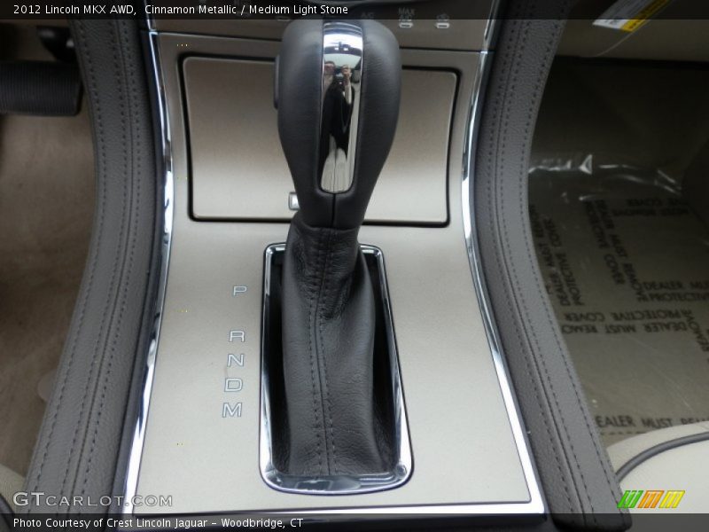 Cinnamon Metallic / Medium Light Stone 2012 Lincoln MKX AWD