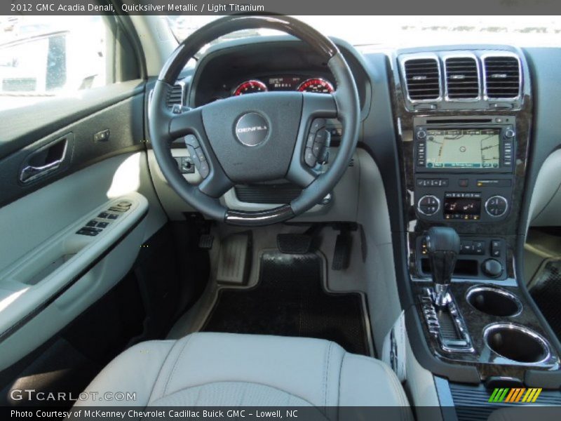 Quicksilver Metallic / Light Titanium 2012 GMC Acadia Denali