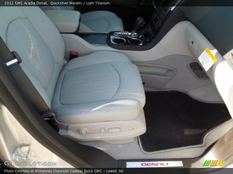 Quicksilver Metallic / Light Titanium 2012 GMC Acadia Denali