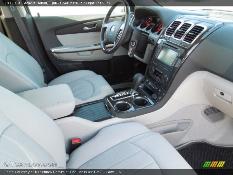 Quicksilver Metallic / Light Titanium 2012 GMC Acadia Denali