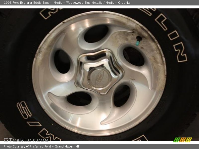 Medium Wedgewood Blue Metallic / Medium Graphite 1998 Ford Explorer Eddie Bauer