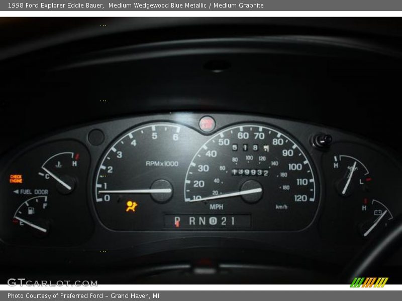  1998 Explorer Eddie Bauer Eddie Bauer Gauges