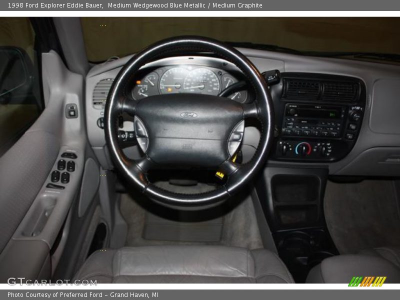 Medium Wedgewood Blue Metallic / Medium Graphite 1998 Ford Explorer Eddie Bauer
