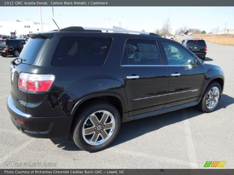 Carbon Black Metallic / Cashmere 2012 GMC Acadia Denali