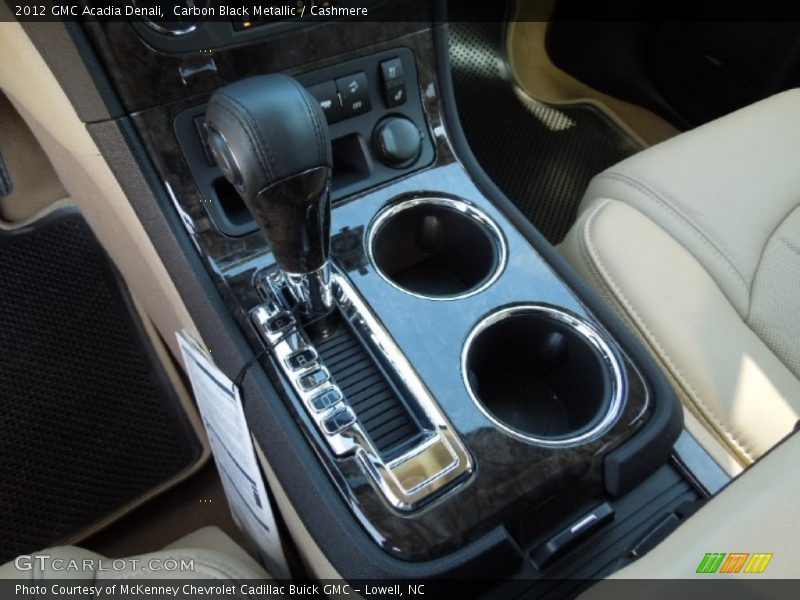 Carbon Black Metallic / Cashmere 2012 GMC Acadia Denali