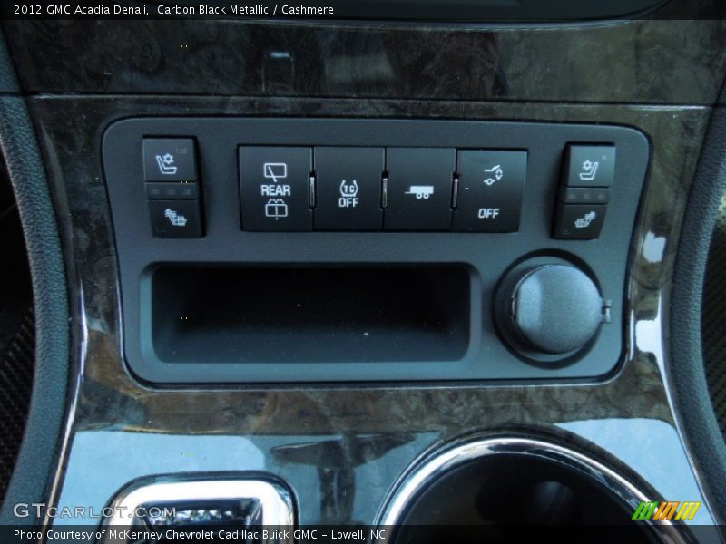 Carbon Black Metallic / Cashmere 2012 GMC Acadia Denali