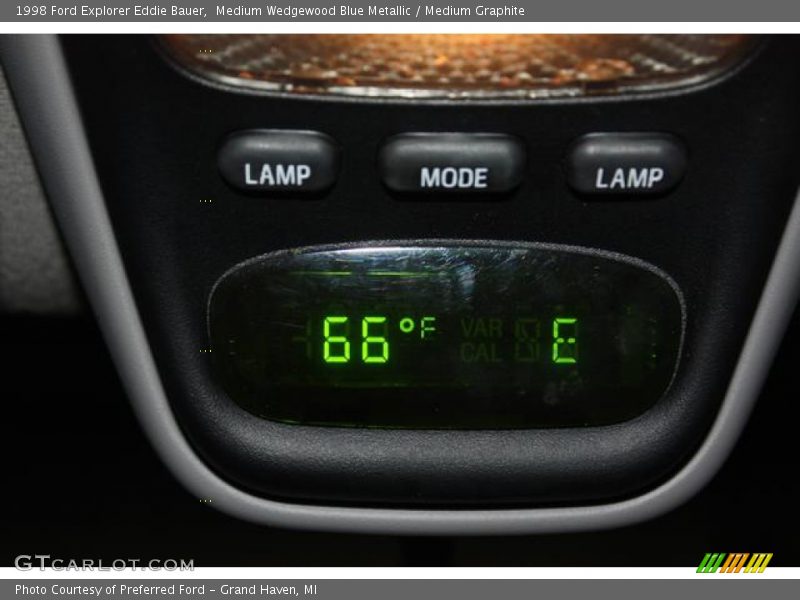 Medium Wedgewood Blue Metallic / Medium Graphite 1998 Ford Explorer Eddie Bauer