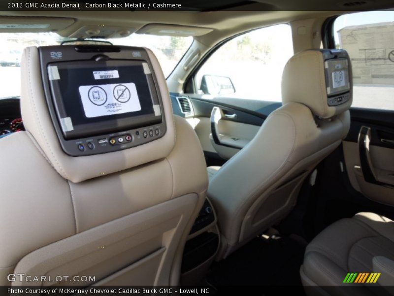 Carbon Black Metallic / Cashmere 2012 GMC Acadia Denali