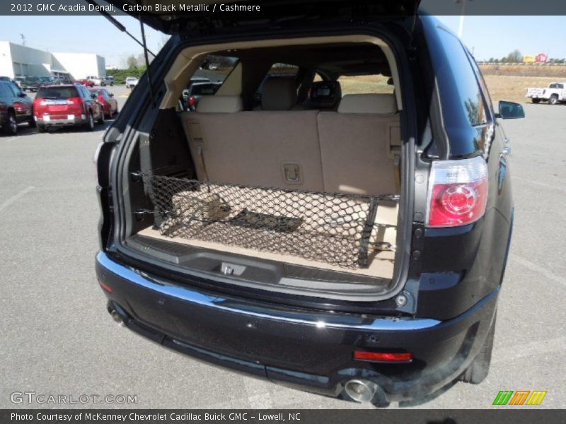 Carbon Black Metallic / Cashmere 2012 GMC Acadia Denali