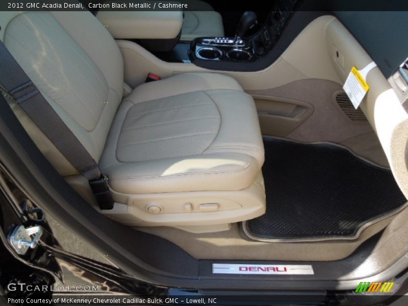 Carbon Black Metallic / Cashmere 2012 GMC Acadia Denali