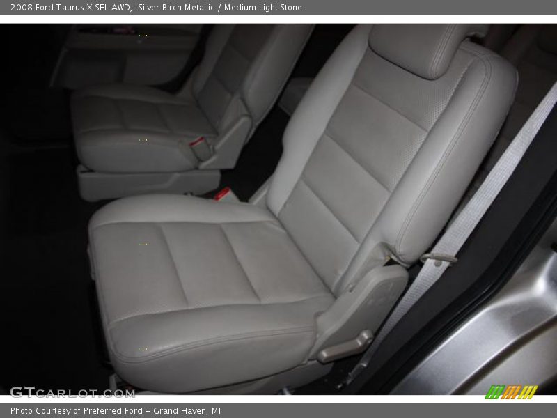 Silver Birch Metallic / Medium Light Stone 2008 Ford Taurus X SEL AWD