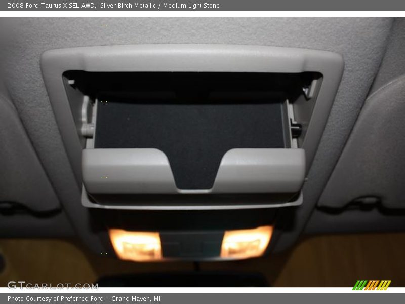 Silver Birch Metallic / Medium Light Stone 2008 Ford Taurus X SEL AWD