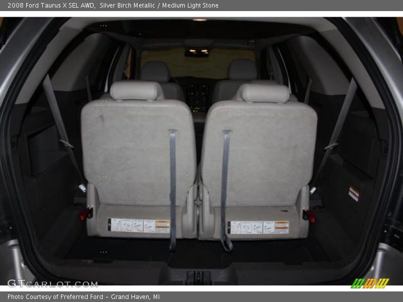 Silver Birch Metallic / Medium Light Stone 2008 Ford Taurus X SEL AWD