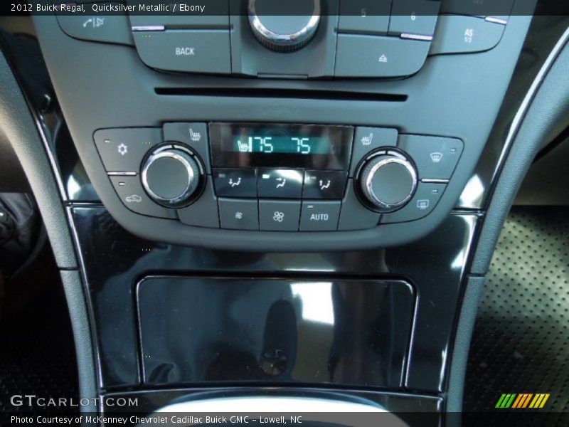 Quicksilver Metallic / Ebony 2012 Buick Regal