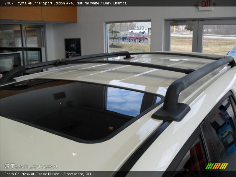 Natural White / Dark Charcoal 2007 Toyota 4Runner Sport Edition 4x4