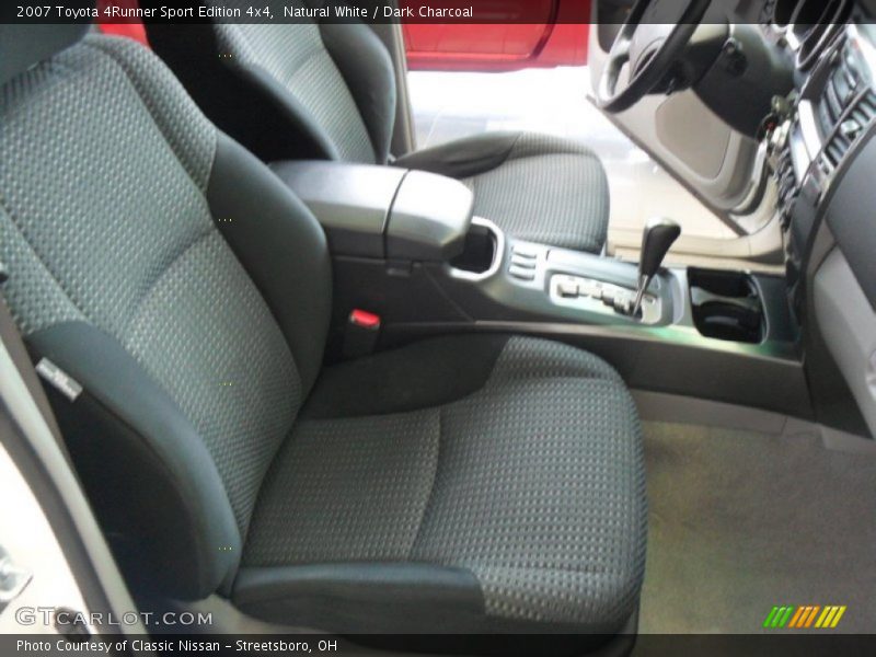 Natural White / Dark Charcoal 2007 Toyota 4Runner Sport Edition 4x4