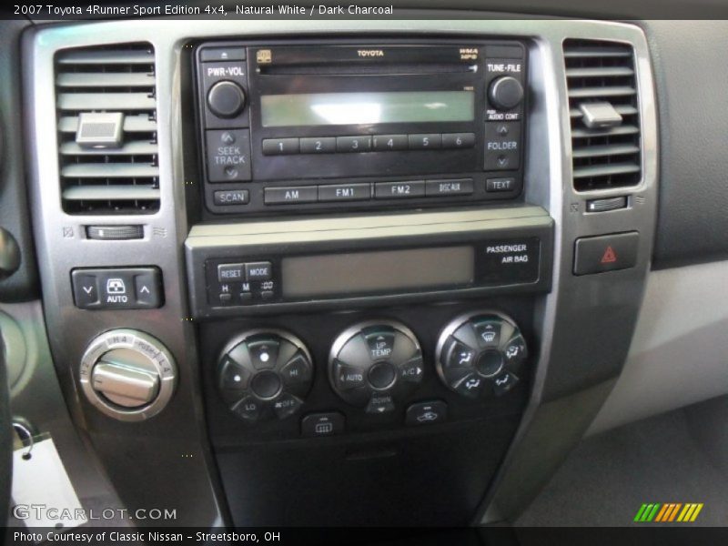 Natural White / Dark Charcoal 2007 Toyota 4Runner Sport Edition 4x4