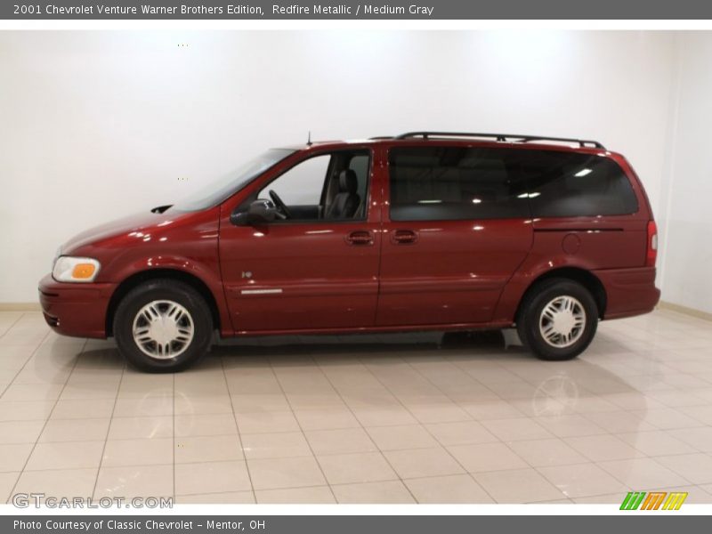 Redfire Metallic / Medium Gray 2001 Chevrolet Venture Warner Brothers Edition