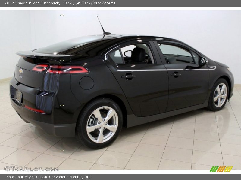 Black / Jet Black/Dark Accents 2012 Chevrolet Volt Hatchback