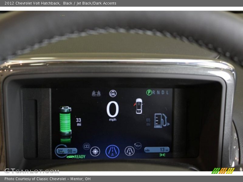  2012 Volt Hatchback Hatchback Gauges
