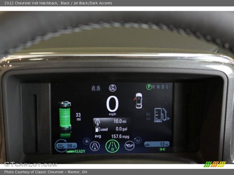  2012 Volt Hatchback Hatchback Gauges