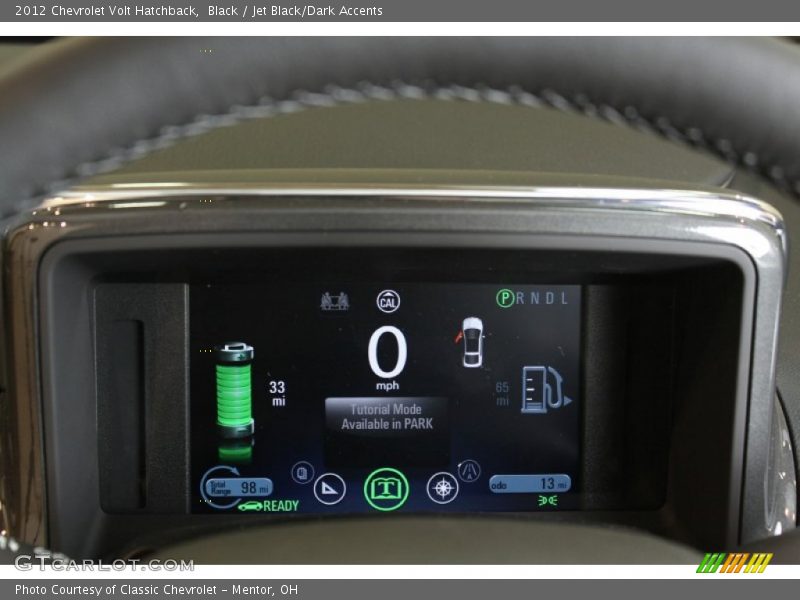  2012 Volt Hatchback Hatchback Gauges