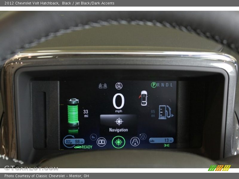  2012 Volt Hatchback Hatchback Gauges