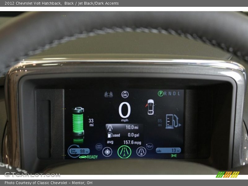  2012 Volt Hatchback Hatchback Gauges