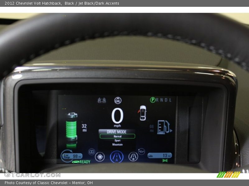  2012 Volt Hatchback Hatchback Gauges