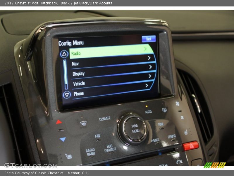 Black / Jet Black/Dark Accents 2012 Chevrolet Volt Hatchback