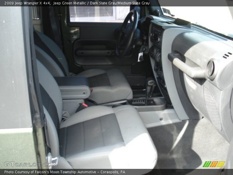 Jeep Green Metallic / Dark Slate Gray/Medium Slate Gray 2009 Jeep Wrangler X 4x4