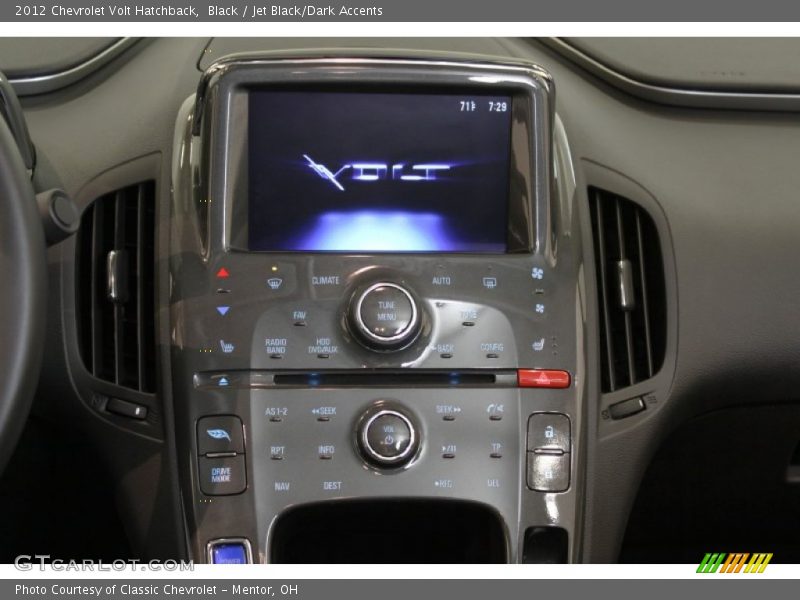 Black / Jet Black/Dark Accents 2012 Chevrolet Volt Hatchback