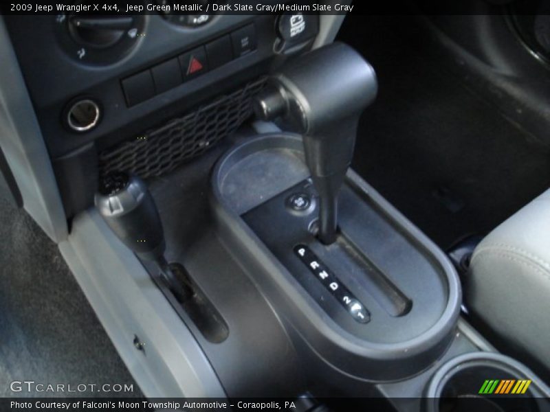 Jeep Green Metallic / Dark Slate Gray/Medium Slate Gray 2009 Jeep Wrangler X 4x4