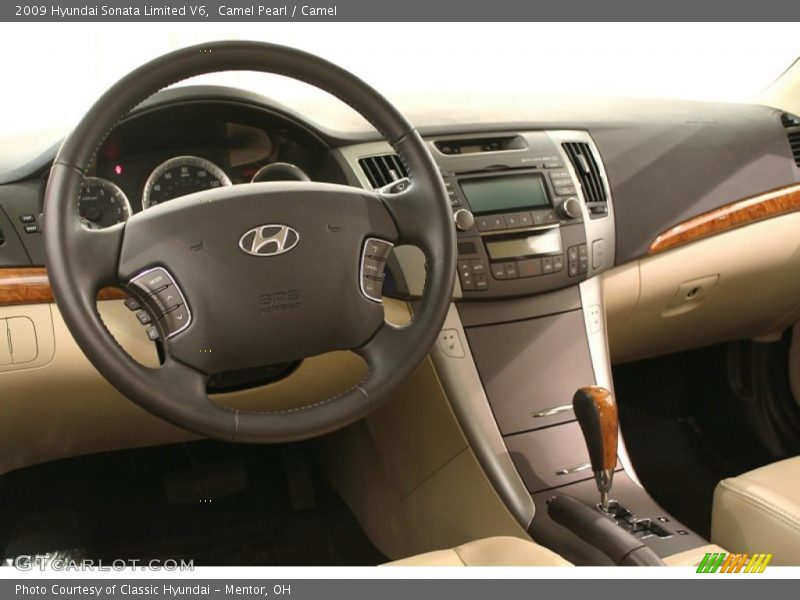 Camel Pearl / Camel 2009 Hyundai Sonata Limited V6